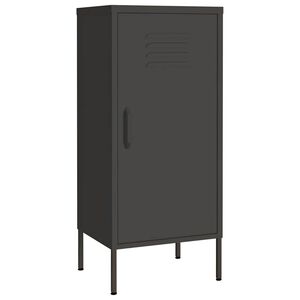 vidaXL Oppbevaringsskap antrasitt 42,5x35x101,5 cm st&aring;l