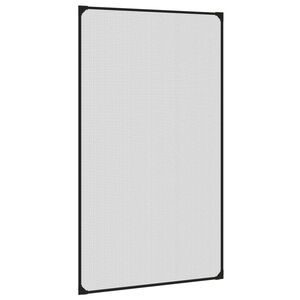 vidaXL Magnetisk insektskjerm for vindu antrasitt 80x140 cm