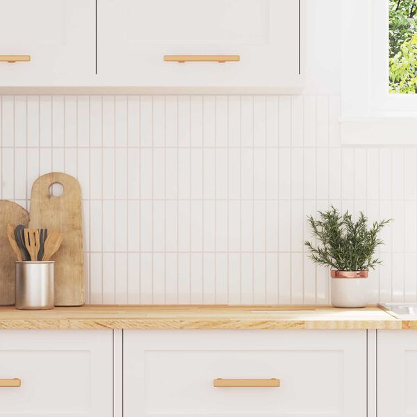 vidaXL Rektangul&aelig;r flis 10 pcs Hvit 29 x 23 x 0,08 cm