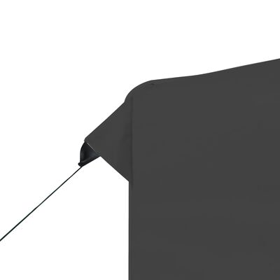 vidaXL Profesjonelt foldbart festtelt aluminium 2x2 m antrasitt