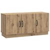 vidaXL TV-skap 99 x 34,5 x 47 cm Artisan eik Konstruert tre