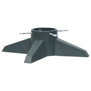 vidaXL Juletrestativ grønn 55,5x55,5x15 cm