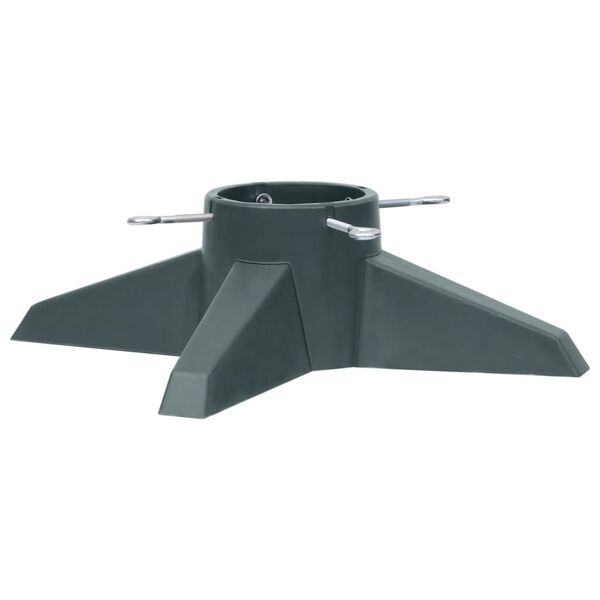 vidaXL Juletrestativ grønn 55,5x55,5x15 cm