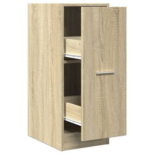 vidaXL Apotekskap sonoma eik 30x41x77,5 cm sponplater
