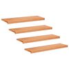 vidaXL Trappetrinn 4 stk. 90 x 30 x 2 cm Lakk Massiv b&oslash;ketre