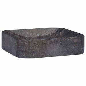 vidaXL Vask 40x40x10 cm marmor svart