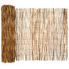 vidaXL Hage Hegning Karbonisert 600 x 90 cm Siv