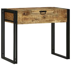 vidaXL Soverom sminkebord Brun 90 x 50 x 75 cm Massivt mangotre