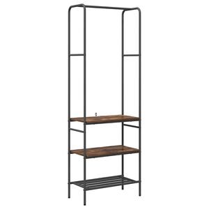 vidaXL Klesstativ R&oslash;kt eik 60 x 30 x 171 cm Konstruert tre