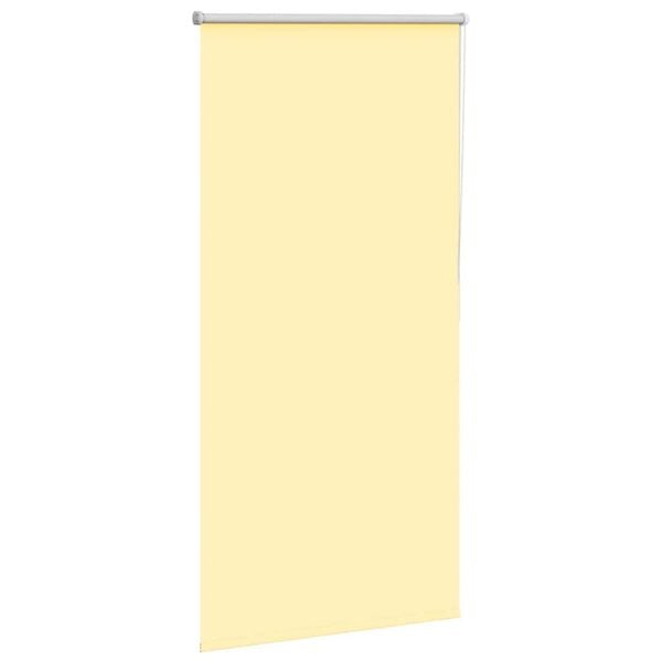 vidaXL Rullegardin lystette 85x130 cm stoff bredde 80,7 cm polyester