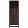 vidaXL Baderomsskap brun eik 35x37,5x100 cm konstruert tre