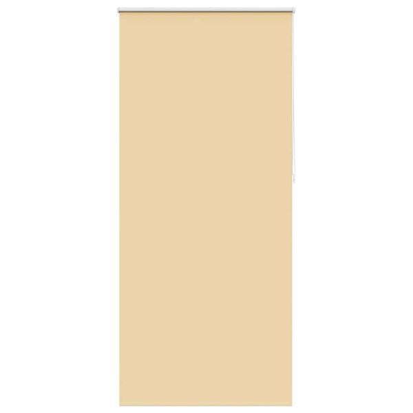 vidaXL Rullegardin m&oslash;rklegging 104,4x230 cm Stoffbredde 100 cm beige