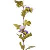 vidaXL Blomsterkranser 6 stk lyselilla 215 cm