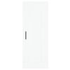 vidaXL Highboard hvit 34,5x34x180 cm konstruert tre