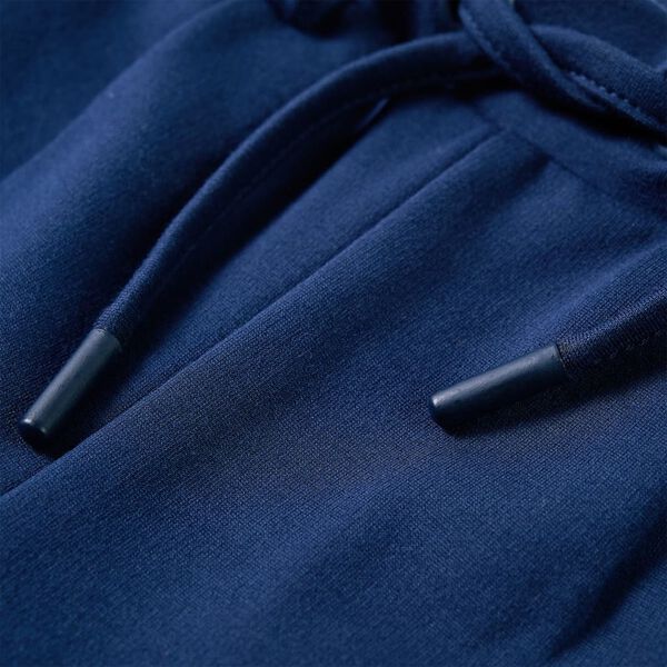 Barnebukser med snor marineblå 92