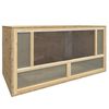 vidaXL Terrarium konstruert tre 80x40x40 cm