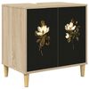 vidaXL Baderomsskap BREMEN Sonoma 60 x 40 x 60 cm Konstruert tre