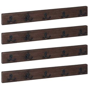 vidaXL Henger Brun 60 x 7 x 8 cm Massiv Reclaim Tre