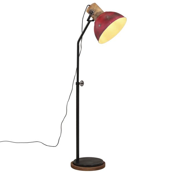 vidaXL Gulvlampe 25 W m&oslash;rker&oslash;d 30x30x100-150 cm E27