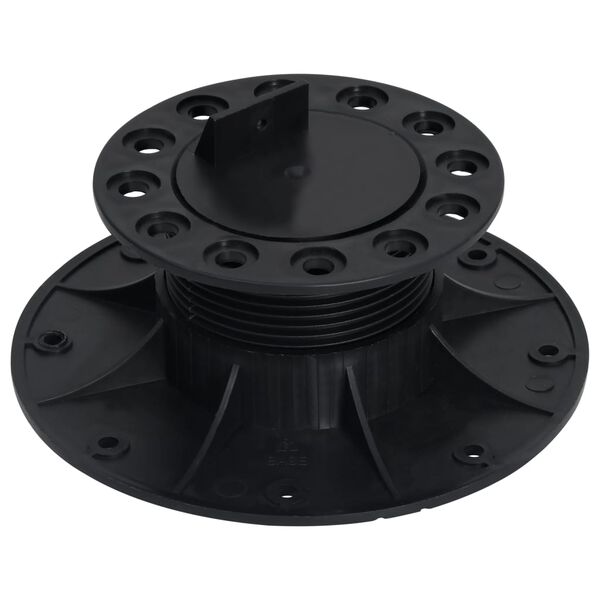 vidaXL Justerbare terrassef&oslash;tter 10 stk 60-88 mm