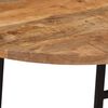 vidaXL Stablebare salongbord 3 stk heltre mango og jern