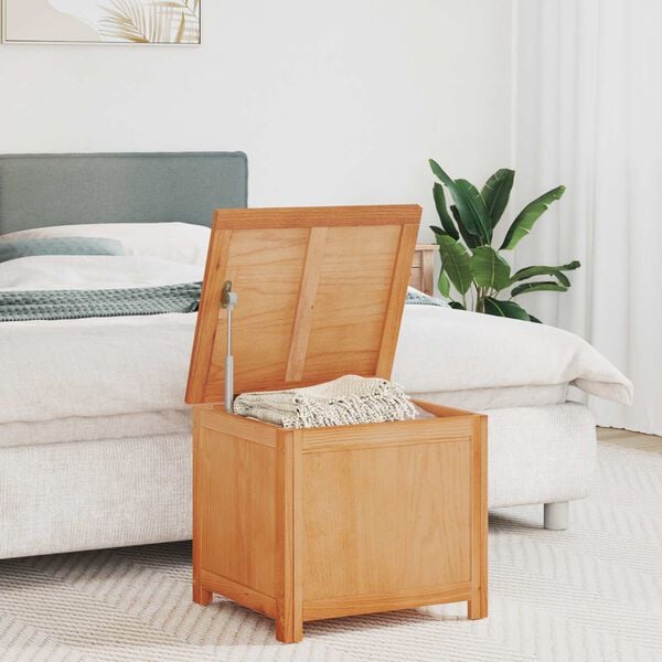 vidaXL Lagringsboks Ensfarget