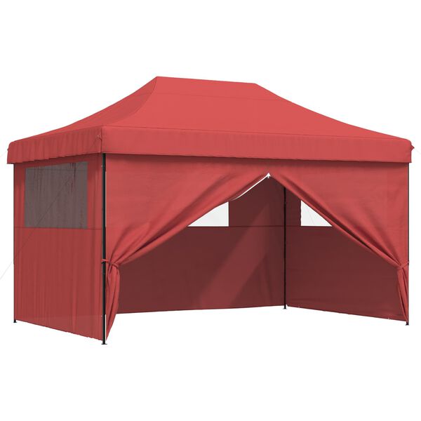 vidaXL Partytelt Burgunder 292 x 440 x 315 cm Oxford Stoff