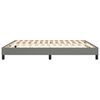 vidaXL Boxspring-sengeramme mørkegrå 180x200 cm Super King stoff