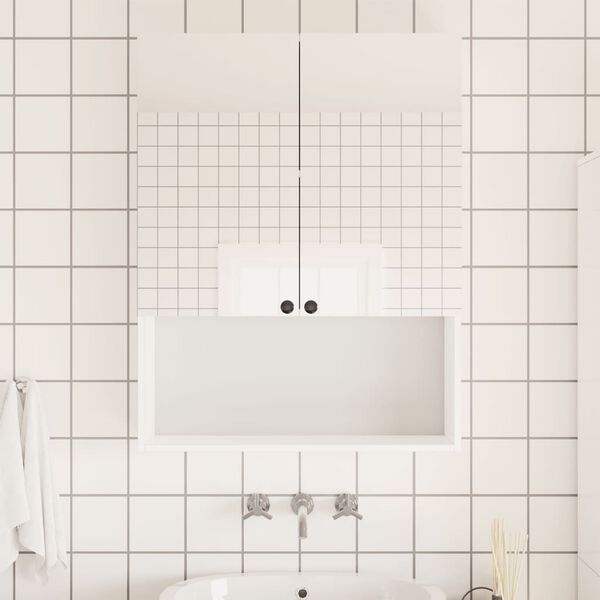 vidaXL Speilfilmer 2 stk selvklebende 60x200 cm PET