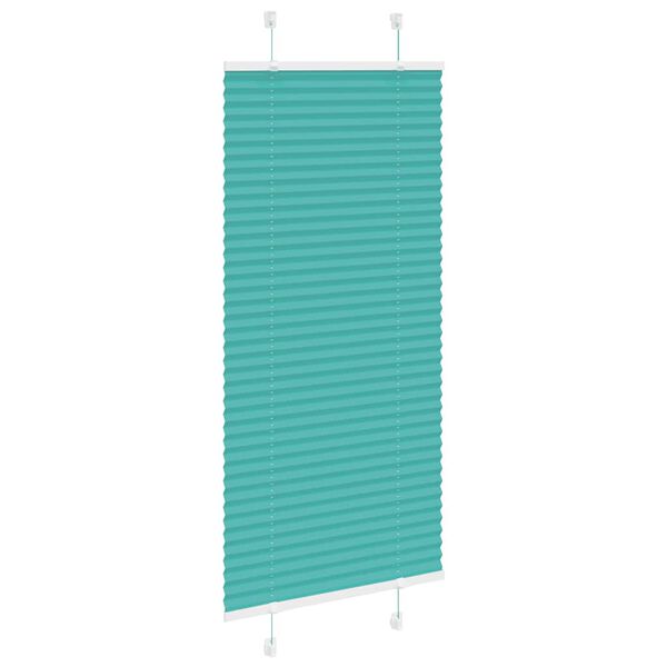 vidaXL pliss&eacute;gardin Bensin Gr&oslash;nn 60x150 cm Stoff Bredde 59,4 cm