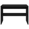 vidaXL TV-benk svart eik 60x40x40 cm konstruert tre