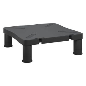 vidaXL Monitorstativ svart 33,5x34x10,5 cm
