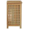 vidaXL Skittent&oslash;yskurv 50x35x60 cm heltre teak