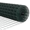 vidaXL Euro gjerde grønn 1.6 x 10 m PVC-belagt jern
