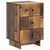 vidaXL Nattbordskap Gammelt tre 43 x 41 x 66,5 cm Konstruert tre