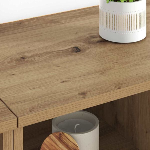 vidaXL Skap 2 pcs Artisan Eik 60 x 35 x 70 cm Konstruert tre