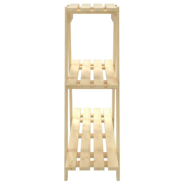 vidaXL Blomsterstativ 101x23x79 cm heltre furu