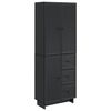 vidaXL Skapsett 2 pcs 66 x 34,5 x 90 cm Konstruert tre