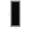 vidaXL Gulvteppe BFC svart med motiv 100x250 cm