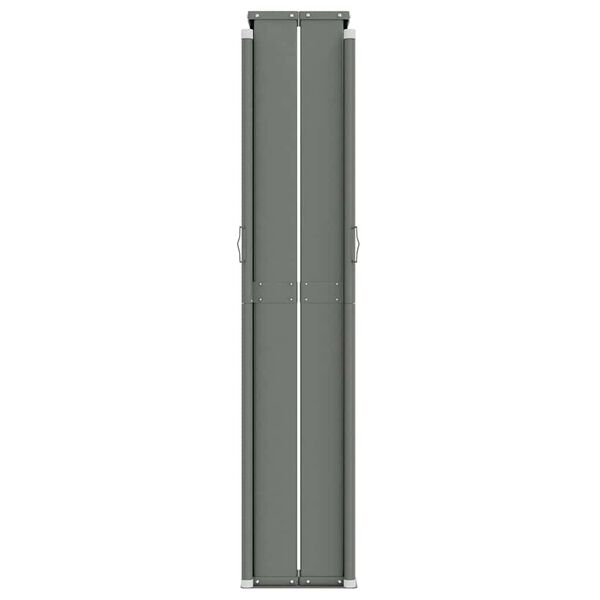 vidaXL Uttrekkbar sidemarkise 220x1000 cm r&oslash;d