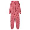 vidaXL Heldress med hette for barn gammel rosa 104