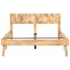 vidaXL Sengeramme heltre mango 120x200 cm