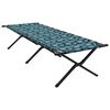 vidaXL Sammenleggbar camping seng Blad 2 pcs Skog 210 x 80 x 46 cm