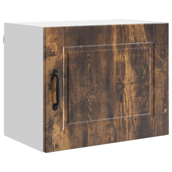 vidaXL Kj&oslash;kkenskap med hylle R&oslash;kt eik 50 x 31 x 40 cm Konstruert tre