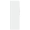 vidaXL Hylle hvit 50x42,5x124 cm konstruert tre