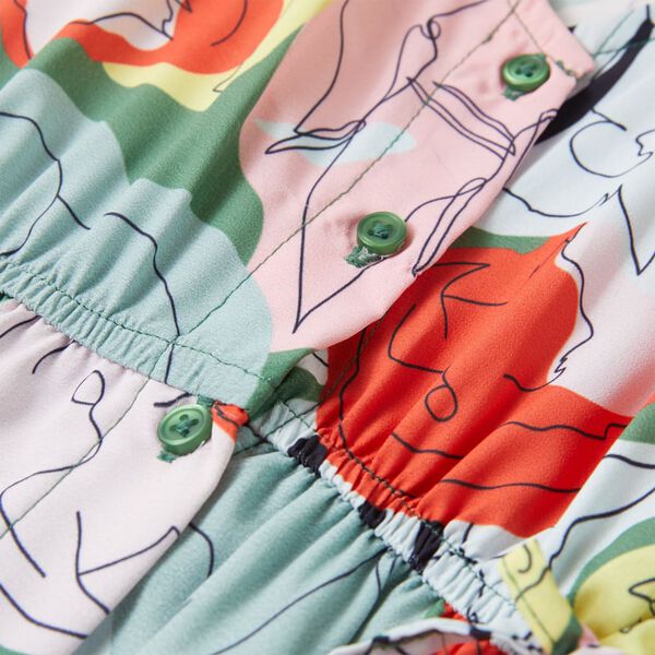 Barnekjole grønn 92