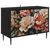 vidaXL TV-skap BORNE 69 x 33 x 50,5 cm Svart eik Konstruert tre