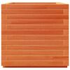 vidaXL Plantekasse voksbrun 50x50x49,5 cm heltre furu