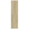vidaXL Garderobe sonoma eik 30x50x200 cm konstruert tre