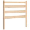 vidaXL Sengegavl 106x4x100 cm heltre furu